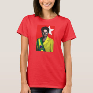 Dilma Presidente Brasil 2014 Eleções Tee Shirt