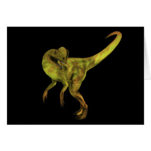 Dilofosaurus Hälsningskort