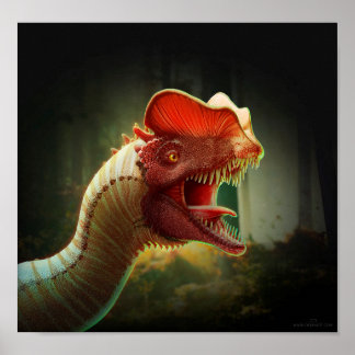 Dilofosaurus poster