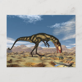 Dilong dinosaur - 3D-rendering Vykort
