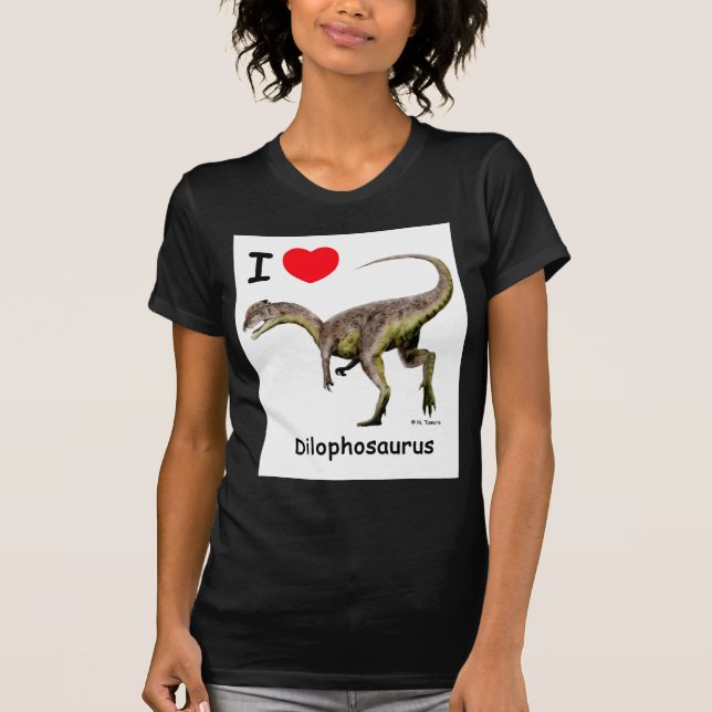 Dilophosaurus Tee Shirt (Framsida)