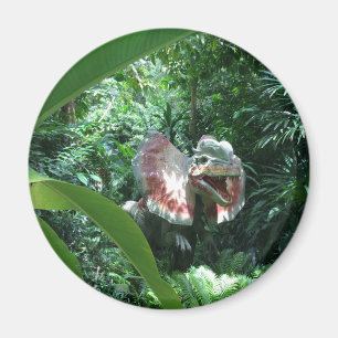 DilophosaurusDinosaur i vilden Magnet