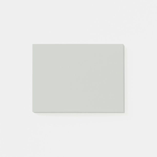 Dim Grå Grön Enfärgad Post-it Block (Framsida)