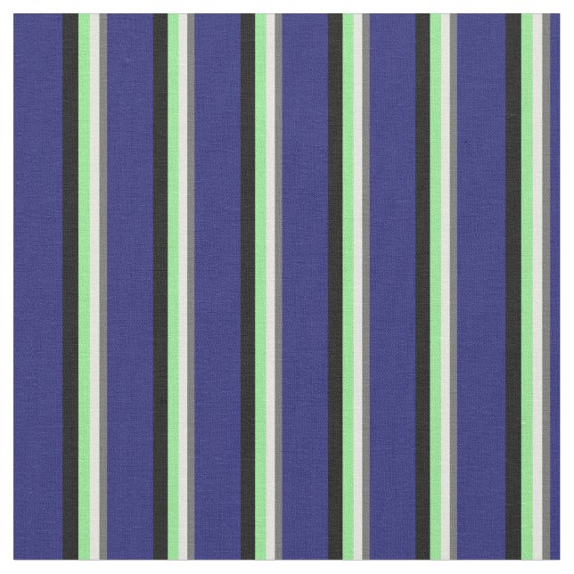 Dim Grått, Beige, Ljust grönt, Black, Midnight Blu Tyg (Närbild)