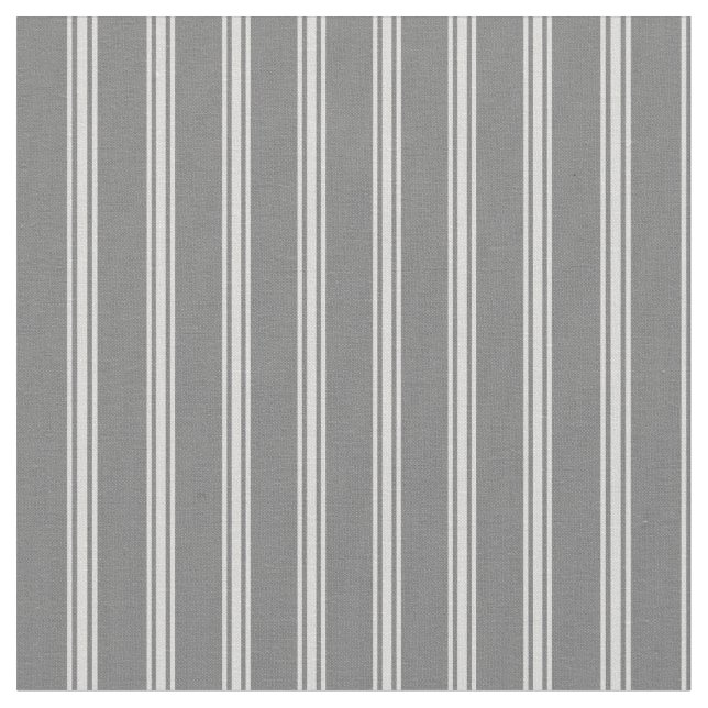 Dim Grått- och Light Grått Färgad Lined Mönster Tyg (Närbild)