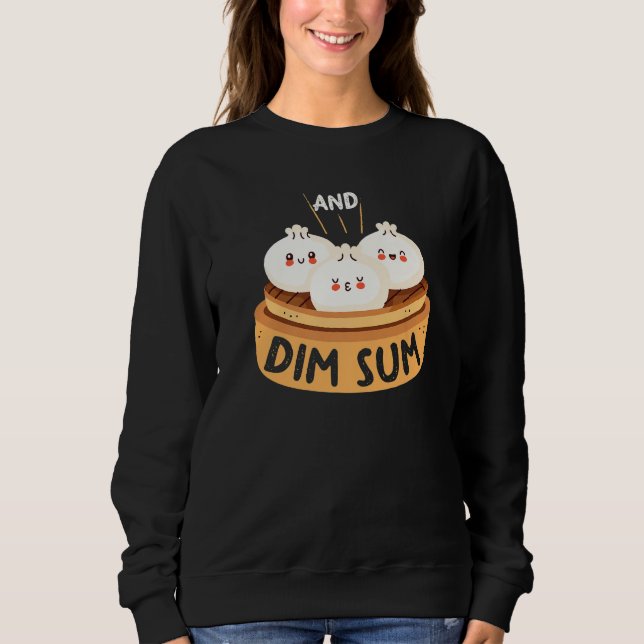 Dim Sum Asian Food T Shirt (Framsida)