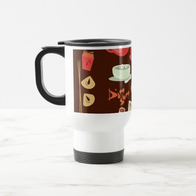 Dim Sum Deluxe Cute Kawaii China Food Roligt Resemugg (Vänster)
