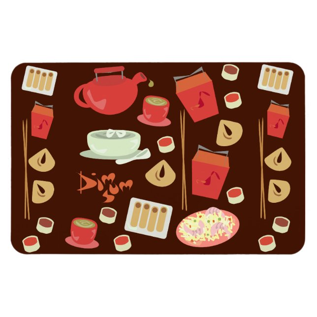 Dim Sum Deluxe Mega Magnet (Horisontell)