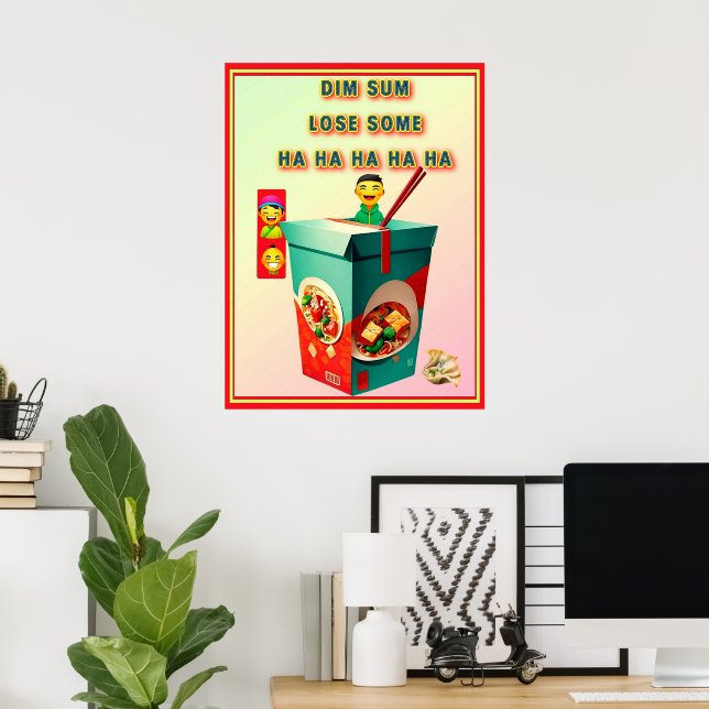 DIM SUM FÖRLORA NÅGOT POSTER (Hemmakontoret)