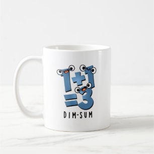 Dim Sum Funny Math Food Pun Kaffemugg