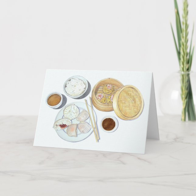 Dim Sum Kort (Framsida)
