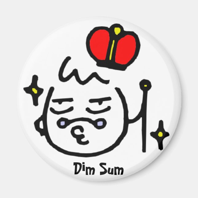 Dim Sum Mamma Magnet (Framsidan)