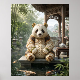 Dim Sum Panda Paviljongen Poster