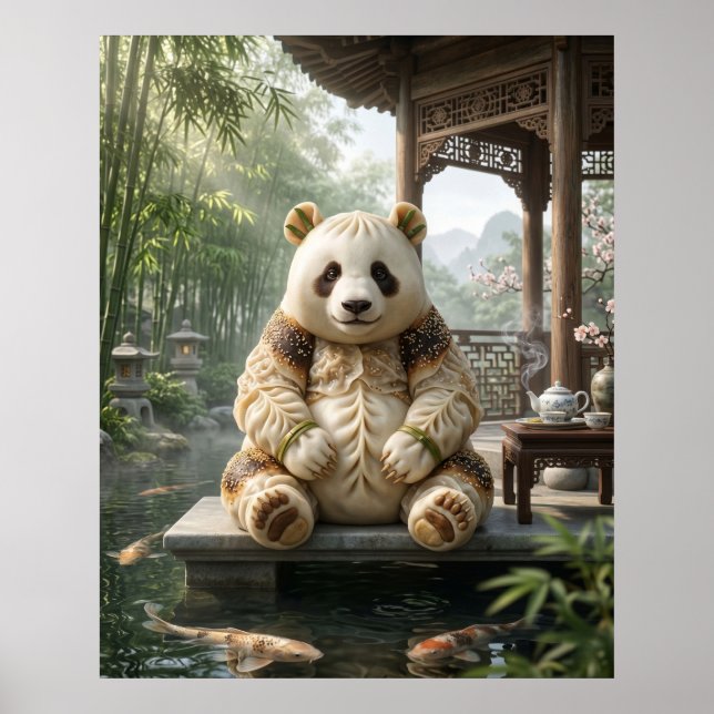 Dim Sum Panda Paviljongen Poster (Framsidan)