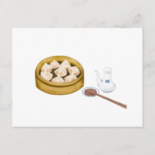 Dim Sum XiaoLongBao 小 笼 包 Vykort