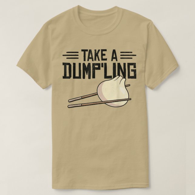 Dim Summ Asian Cooking Foodie Food Pun Chinese Asi T Shirt (Design framsida)