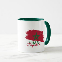 DIMA MAGHREB Cute Avocado Mugg för WC Marocko fläk
