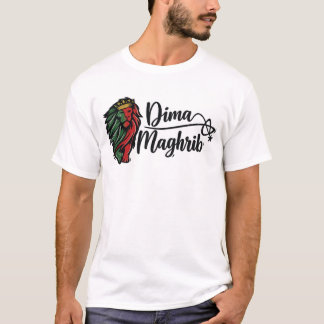 Dima Maghrib Lejonlogotyp T Shirt