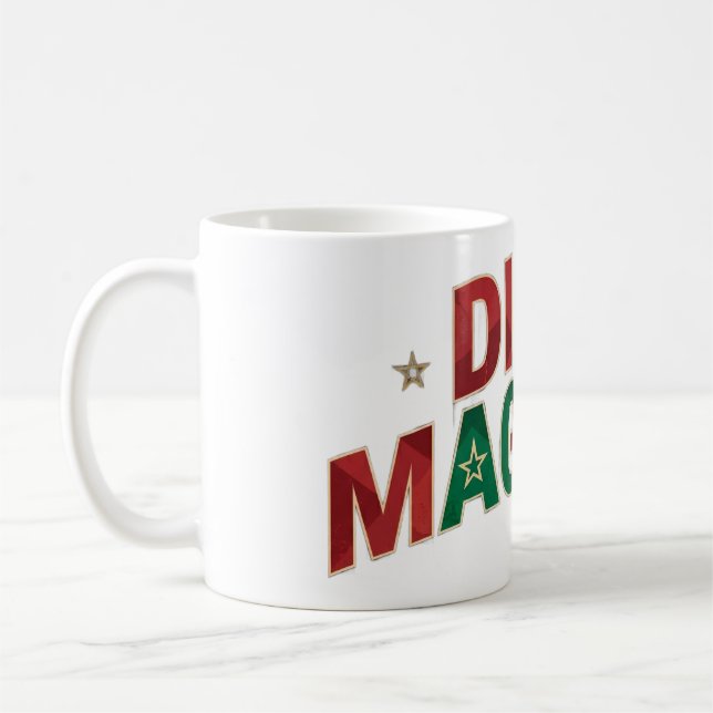 DIMA MAGHRIB Pappa | Marockansk stolthet Keps Kaffemugg (Vänster)