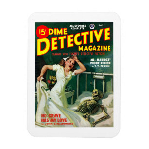 Dime Kriminalmagazin (Dec, 1948) Magnet