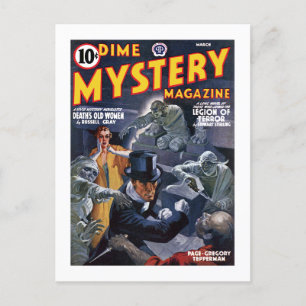 Dime Mystopptidning (mars 1941) Vykort