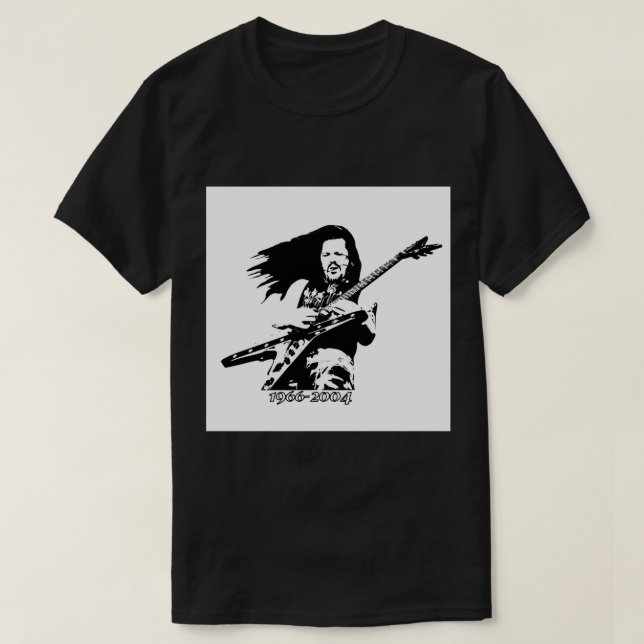 Dimebag 1966-2004 Underlägg (uppsättning 4) T Shirt (Design framsida)