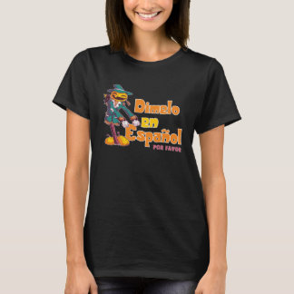 Dimelo En Espanol Calabaza Pumpking Spanish Teache T Shirt