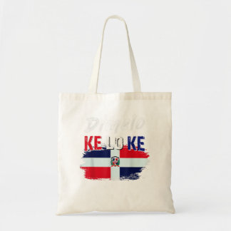 Dimelo Ke Lo Ke Dominikanska republiken Flagga 711 Tygkasse