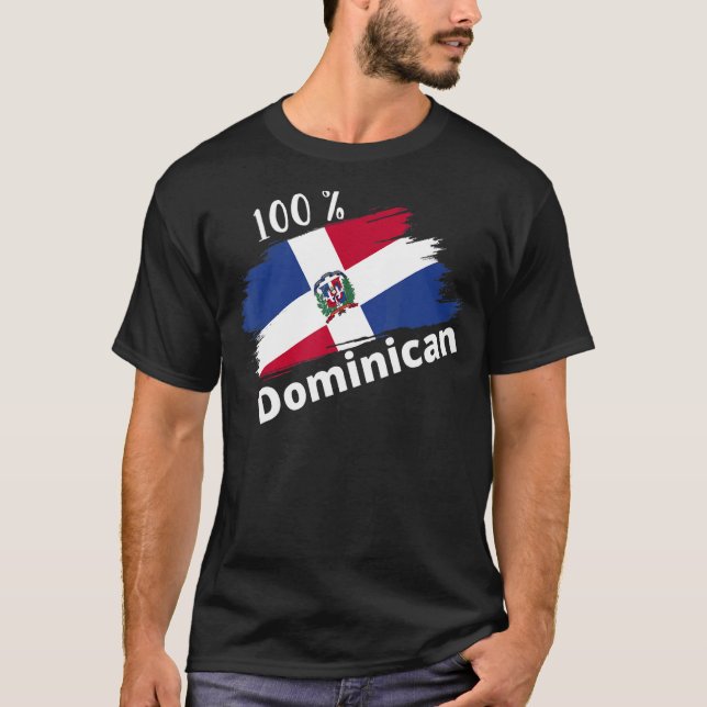 Dimelo Ke Lo Ke Dominikanska republikens för manar T Shirt (Framsida)