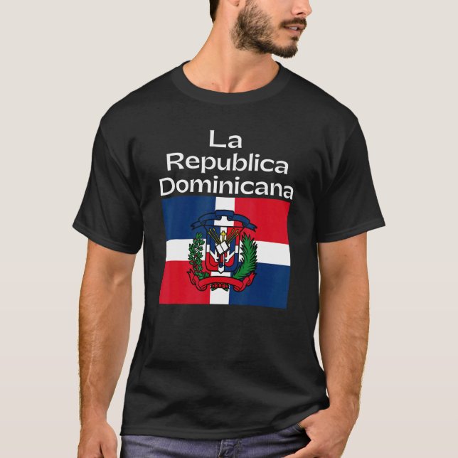 Dimelo Ke Lo Ke Dominikanska republikens för manar T Shirt (Framsida)