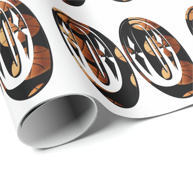 Dimensional Basketball Players nummer 00. Presentpapper (Rullad Hörn)