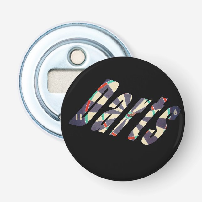 Dimensional Darts Logotyp. Flasköppnare (Framsidan)