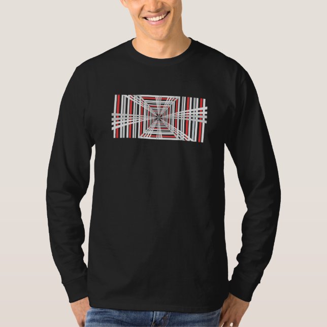 Dimensional Djuprymdsportal Grafik   T Shirt (Framsida)