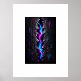 Dimensional Rift 3D-affisch Poster