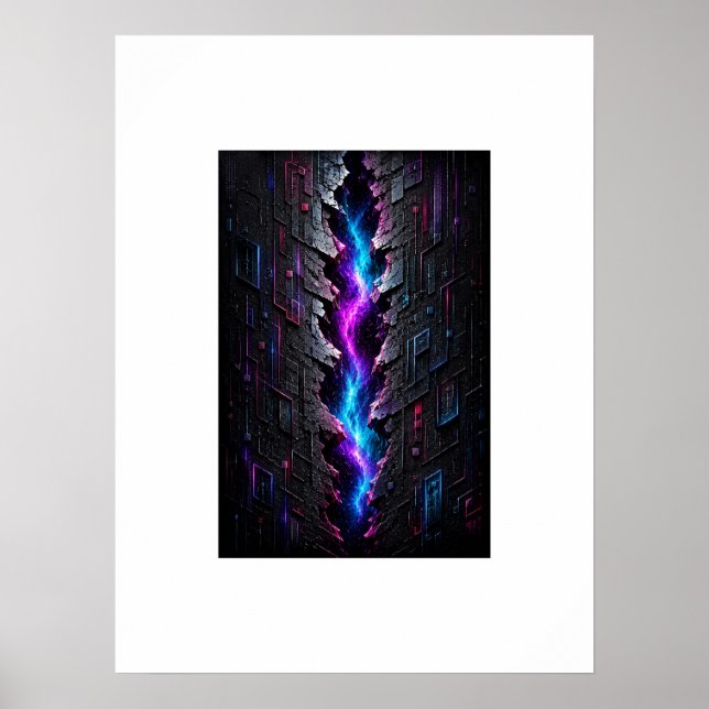 Dimensional Rift 3D-affisch Poster (Framsidan)