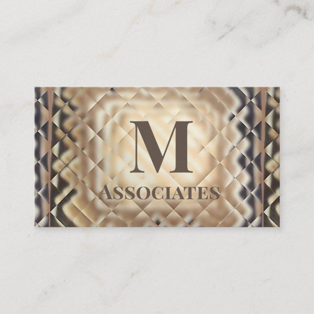 Dimensional Square-M Visitkort (Framsida)