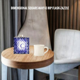 Dimensional Square-Navy-C Fickplunta