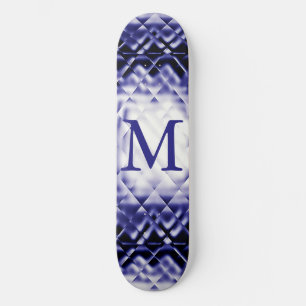 Dimensional Square-Navy-M Mini Skateboard Bräda 18,5 Cm