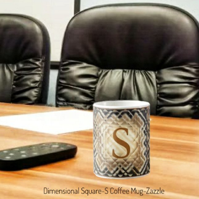 Dimensional Square-S Kaffemugg (Skapare uppladdad)