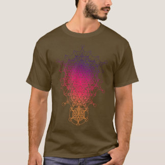 Dimensional Star i helig Geometry T Shirt