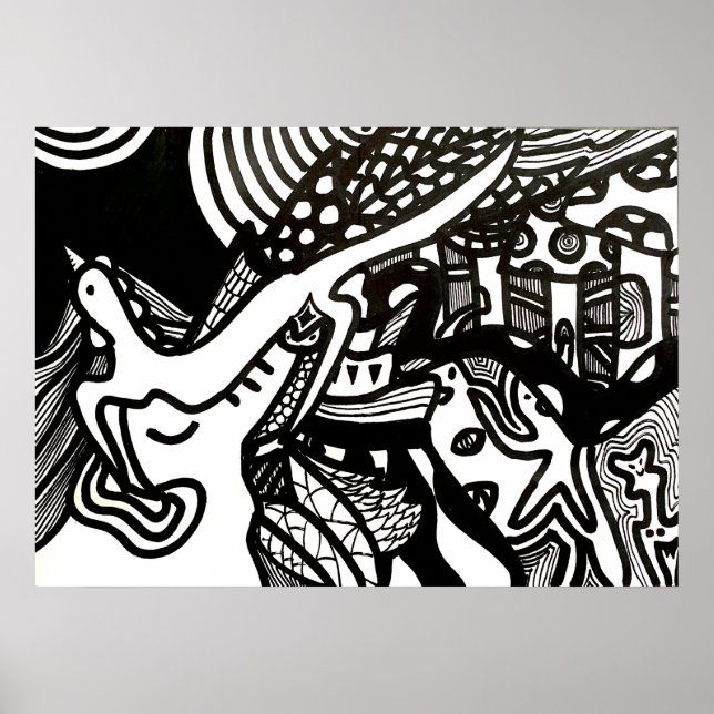 "DIMENSIONER" Poster (Framsidan)