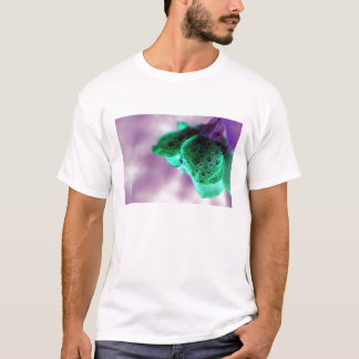 Dimensionera blomman tee shirt