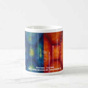 Dimensionerar muggen kaffemugg