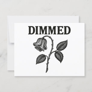 Dimensionerat vykort