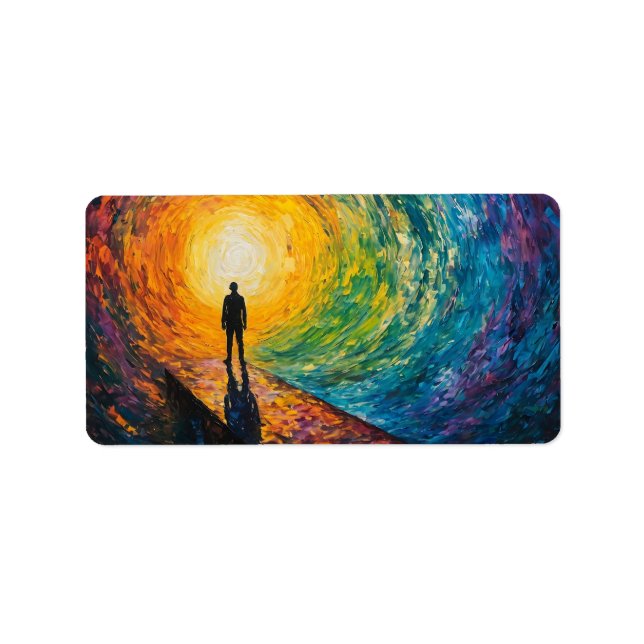 Dimension's Kant Adressetikett (Framsidan)