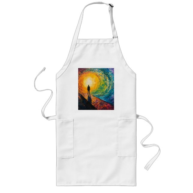 Dimension's Kant Långt Förkläde (Framsidan)