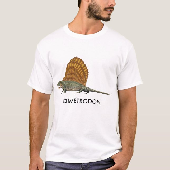 Dimetrodon_grandis DIMETRODON T-shirt (Framsida)