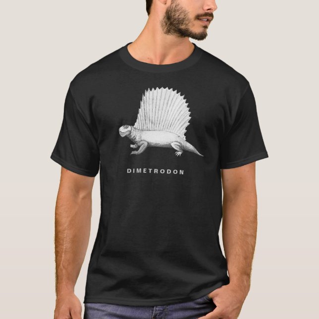 dimetrodon t shirt (Framsida)