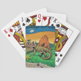 Dimetrodon Time Travel Playing Cards Casinokort