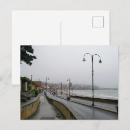 Dimig morgon vid Scarborough Vykort